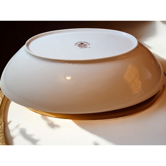 Royalton China Japan Island Gold 10.5” Vegetable Dish – NOS Boxed - Picture 2 of 11